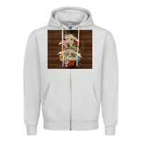 Dove Grey kinda emotional with skeleton Zipper Hoodie - TumblerDesignByShophia