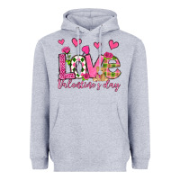 Heather Grey love valentine's day olivia Heavyweight Hoodie - OliviaCreatesArt