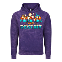 Cloud Purple camp im fulfilling my destiny Vintage Hoodie - NancyCooperArtShop