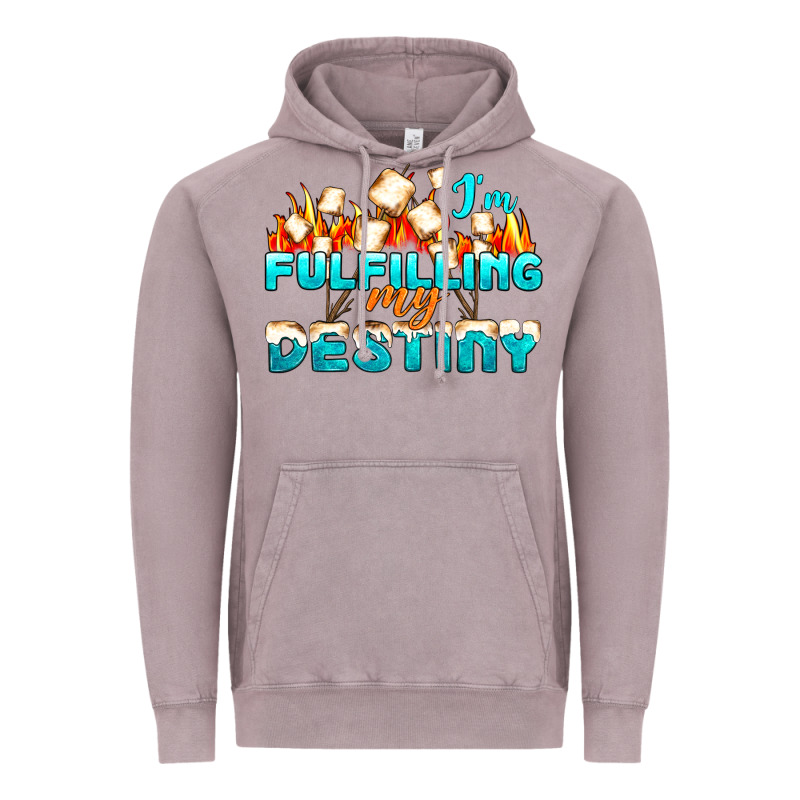 Camp Im Fulfilling My Destiny Vintage Hoodie by NancyCooperArtShop | Teevron