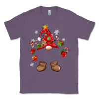Lavender custom christmas gnome Classic Tee - MaliasSmallBusiness