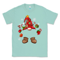Seafoam custom christmas gnome Classic Tee - MaliasSmallBusiness