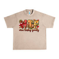 French Oak funny thanksgiving wine turkey family Urban Heavy Tee - MaliasSmallBusiness
