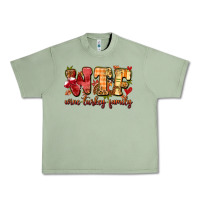 Oil Green funny thanksgiving wine turkey family Urban Heavy Tee - MaliasSmallBusiness