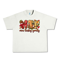 Pistachio funny thanksgiving wine turkey family Urban Heavy Tee - MaliasSmallBusiness