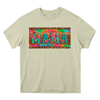 Mossy mama tie dye license plate template Heavy Core Tee - Artiststas