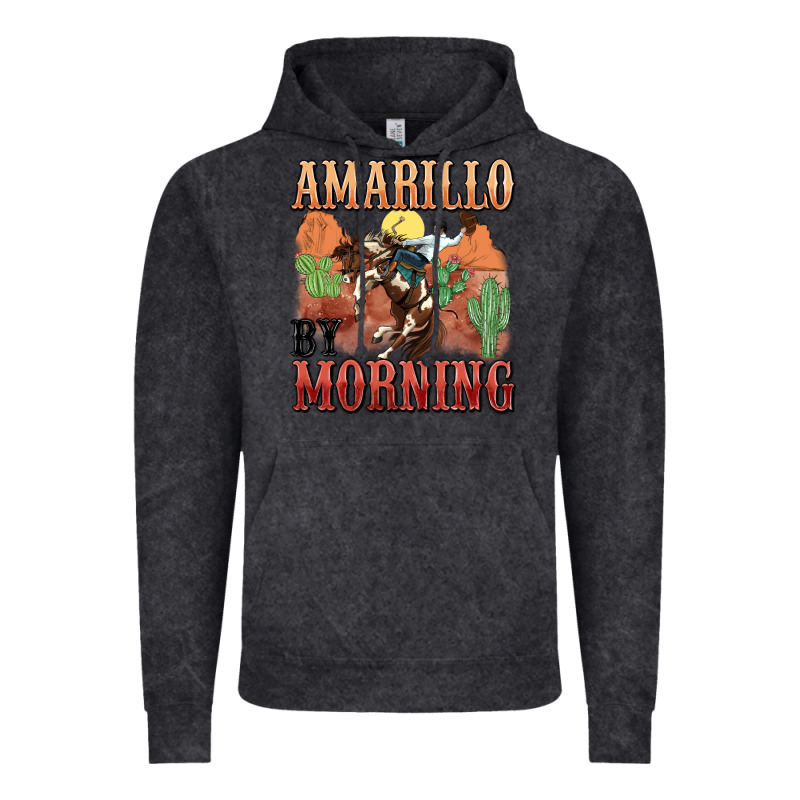 Amarillo By Morning Vintage Hoodie by MaliasSmallBusiness | Teevron