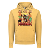 Vintage Mustard amarillo by morning Vintage Hoodie - MaliasSmallBusiness