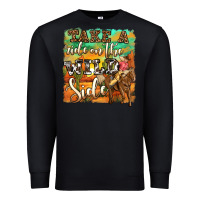 Black take a ride on the wild side Premium Sweatshirt - OliviaCreatesArt
