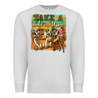 Dove Grey take a ride on the wild side Premium Sweatshirt - OliviaCreatesArt