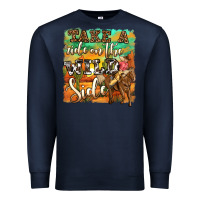 Navy take a ride on the wild side Premium Sweatshirt - OliviaCreatesArt