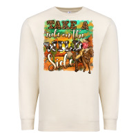 Sandshell take a ride on the wild side Premium Sweatshirt - OliviaCreatesArt