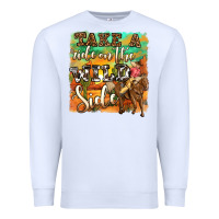 White take a ride on the wild side Premium Sweatshirt - OliviaCreatesArt