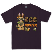 Plum easter egg hunter rabbit bunny Premium Tee - BarkalooDesign
