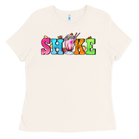 Bone shake with milkshake Ladies Tee - AdoDesignShop
