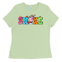 Matcha shake with milkshake Ladies Tee - AdoDesignShop