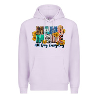 Lilac Mama mode all day everyday  Mother's Day Premium Hoodie - CowGirlArtShop