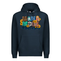 Navy Mama mode all day everyday  Mother's Day Premium Hoodie - CowGirlArtShop