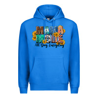 True Royal Mama mode all day everyday  Mother's Day Premium Hoodie - CowGirlArtShop