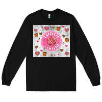 Black cafecito y chisme Long Sleeve Tee - Artiststas