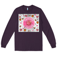 Plum cafecito y chisme Long Sleeve Tee - Artiststas
