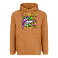 Meerkat mardi gras with  lip olivia Heavyweight Hoodie - OliviaCreatesArt