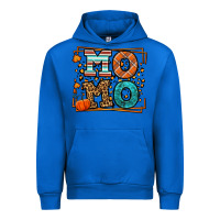 Cobalt Fall Autumn Leopard Momo Urban Hoodie - LillyAllenDesigns