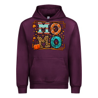 Mauve Wine Fall Autumn Leopard Momo Urban Hoodie - LillyAllenDesigns