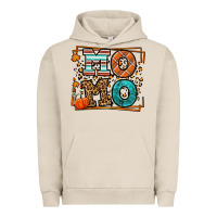 Pigment French Oak Fall Autumn Leopard Momo Urban Hoodie - LillyAllenDesigns