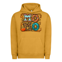 Pigment Peanut Butter Fall Autumn Leopard Momo Urban Hoodie - LillyAllenDesigns