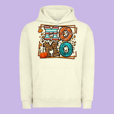 Fall Autumn Leopard Momo Urban Hoodie Designed By Lillyallendesigns