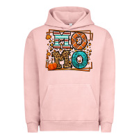 Pigment Salmon Fall Autumn Leopard Momo Urban Hoodie - LillyAllenDesigns