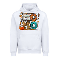 White Fall Autumn Leopard Momo Urban Hoodie - LillyAllenDesigns