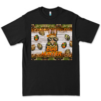 Black easter egg hunter  rabbit Premium Tee - BarkalooDesign