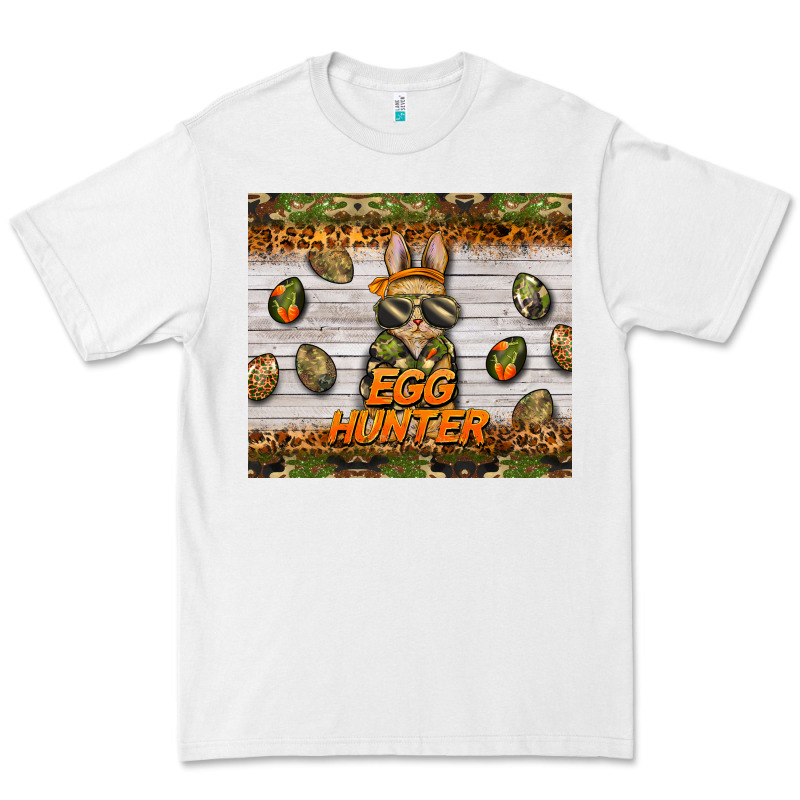 Easter Egg Hunter  Rabbit Premium Tee by BarkalooDesign | Teevron
