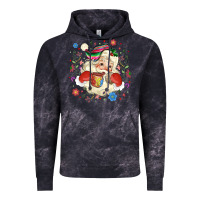 Cloud Black mexican christmas santa Vintage Hoodie - MaliasSmallBusiness