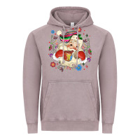 Vintage Zinc mexican christmas santa Vintage Hoodie - MaliasSmallBusiness