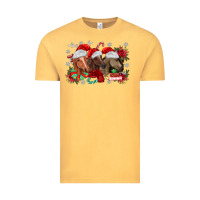Christmas Horses Vintage Tee | Teevron