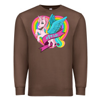 Chestnut pride lgbtq unicorn Premium Sweatshirt - OliviaCreatesArt