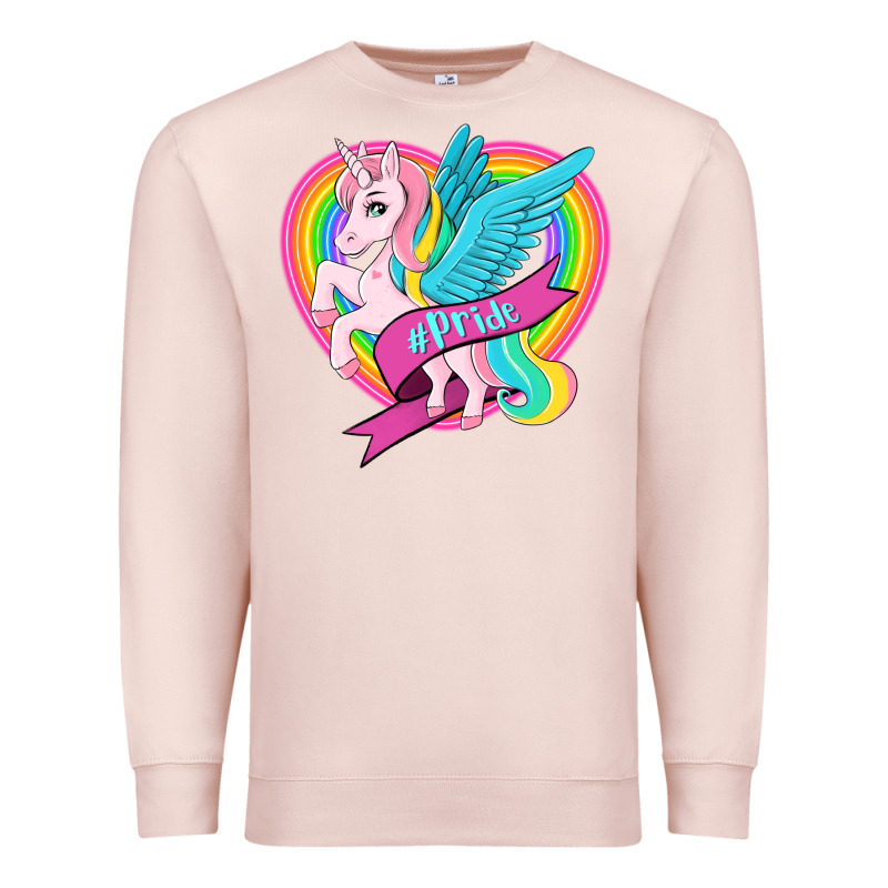 Pride Lgbtq Unicorn Premium Sweatshirt by OliviaCreatesArt | Teevron