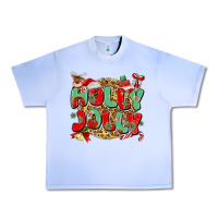 Grape Ice holly jolly christmas Urban Heavy Tee - MaliasSmallBusiness