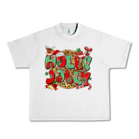 Lunar Rock holly jolly christmas Urban Heavy Tee - MaliasSmallBusiness