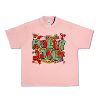 Salmon holly jolly christmas Urban Heavy Tee - MaliasSmallBusiness