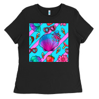 Black sea shell Ladies Tee - BundleAndBundleShop
