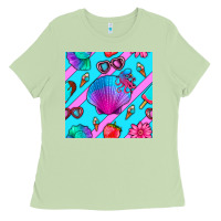 Matcha sea shell Ladies Tee - BundleAndBundleShop