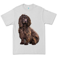 Dove Grey Boykin Spaniel Dog Premium Tee - LillyAllenDesigns