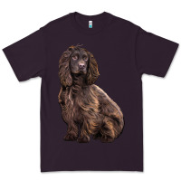 Plum Boykin Spaniel Dog Premium Tee - LillyAllenDesigns