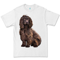 White Boykin Spaniel Dog Premium Tee - LillyAllenDesigns