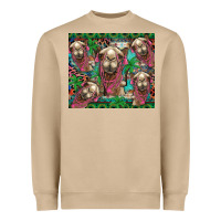 Mushroom camel face Heavyweight Sweatshirt - BarkalooDesign