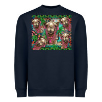 Navy camel face Heavyweight Sweatshirt - BarkalooDesign